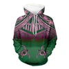 New Designer Sell Polynesian New Made Clothing Wholesale to Tribal Print Poleron Mujer Hoodie Oversize Hoodies for Women