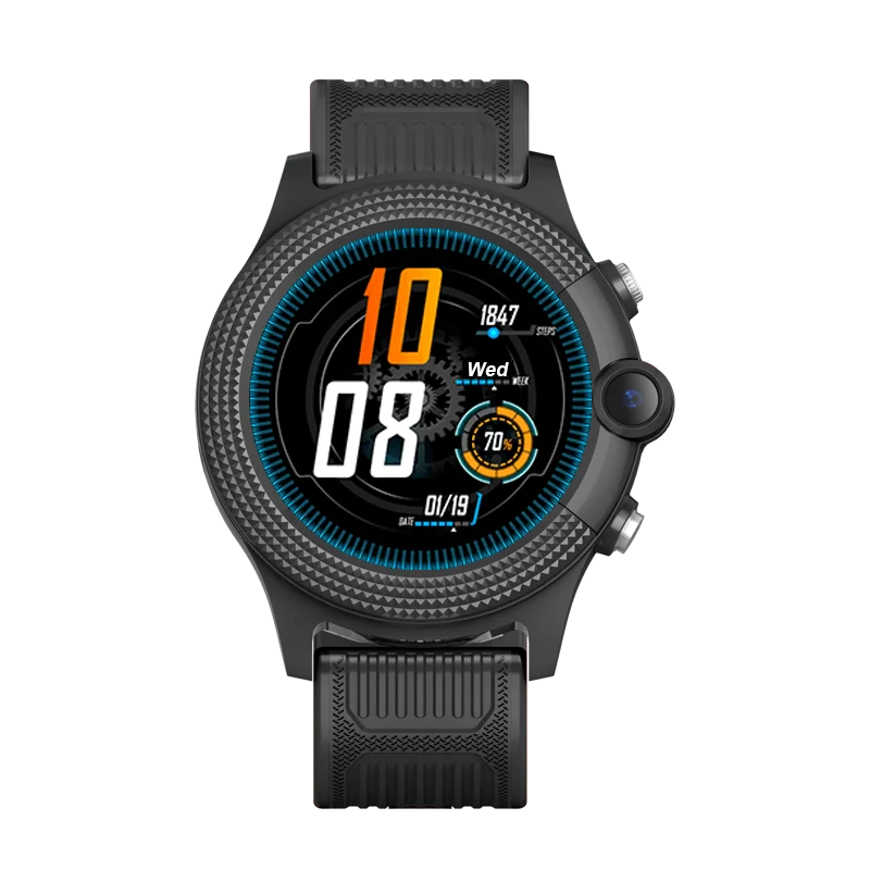 Factory Price Circle Smart Watch GPS+LBS+WiFi Location 1.28 Inch Touch Screen Video Calling Smart Watch for Boys and Girls