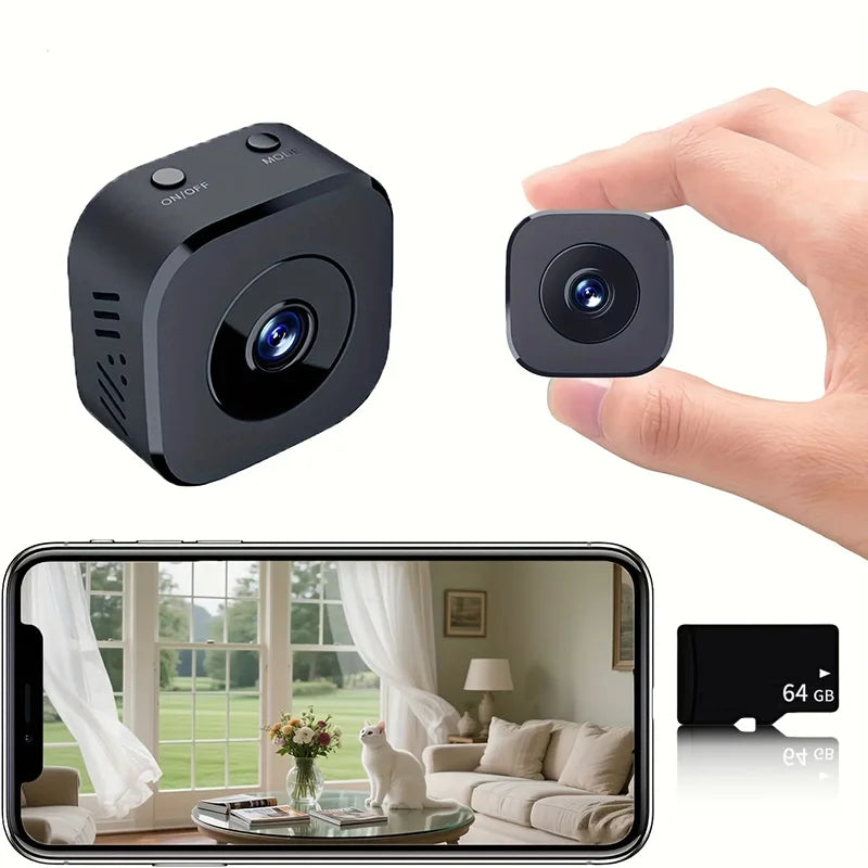 6K Mini Security Camera Wireless 2.4G WiFi Monitoring Security Protection Remote Night Vision Surveillance Smart Home New
