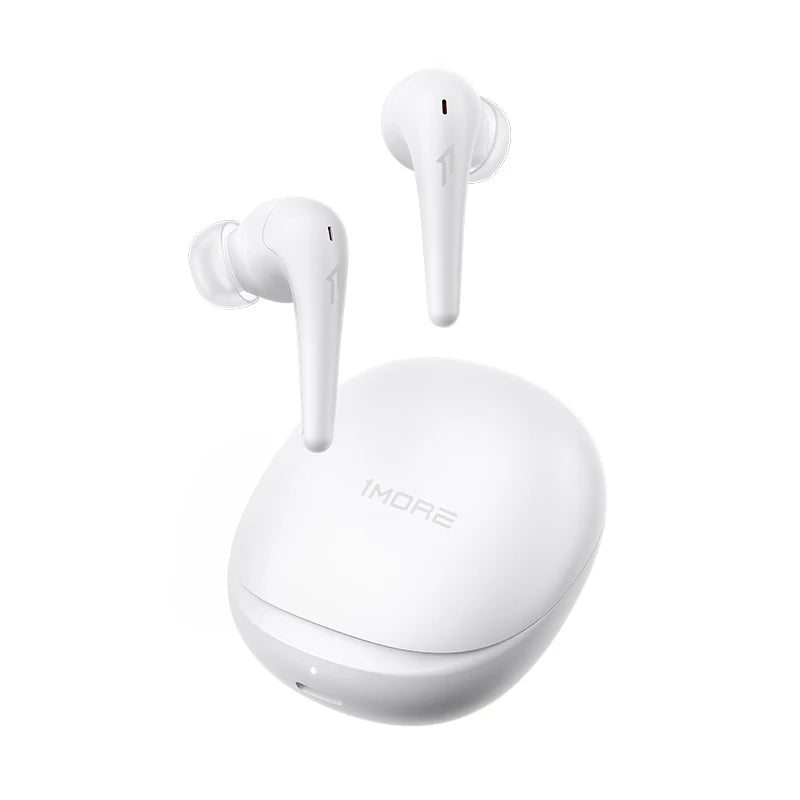 1MORE Aero Ear buds Noise Cancellation Bluetooth 5.2 flash-sale Clear Calls 28h Playtime Wireless Charging headset electronic