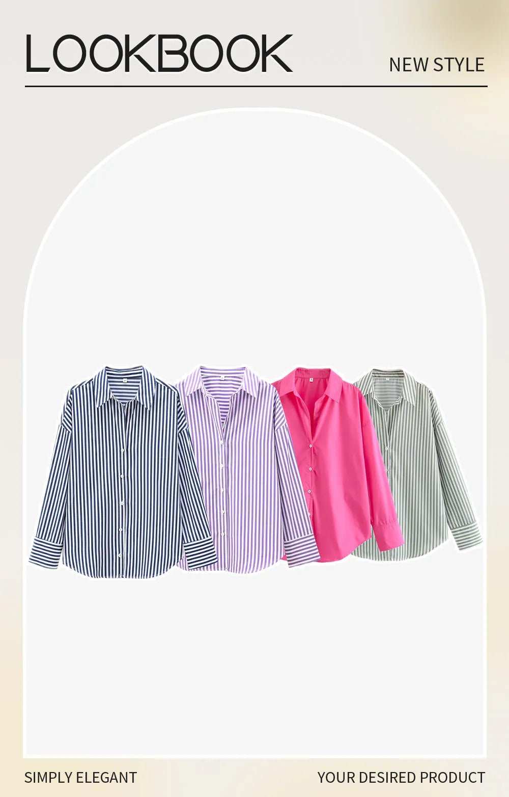 2025 autumn new women's clothing style fashionable casual versatile loose basic poplin shirt - Japan 4 All