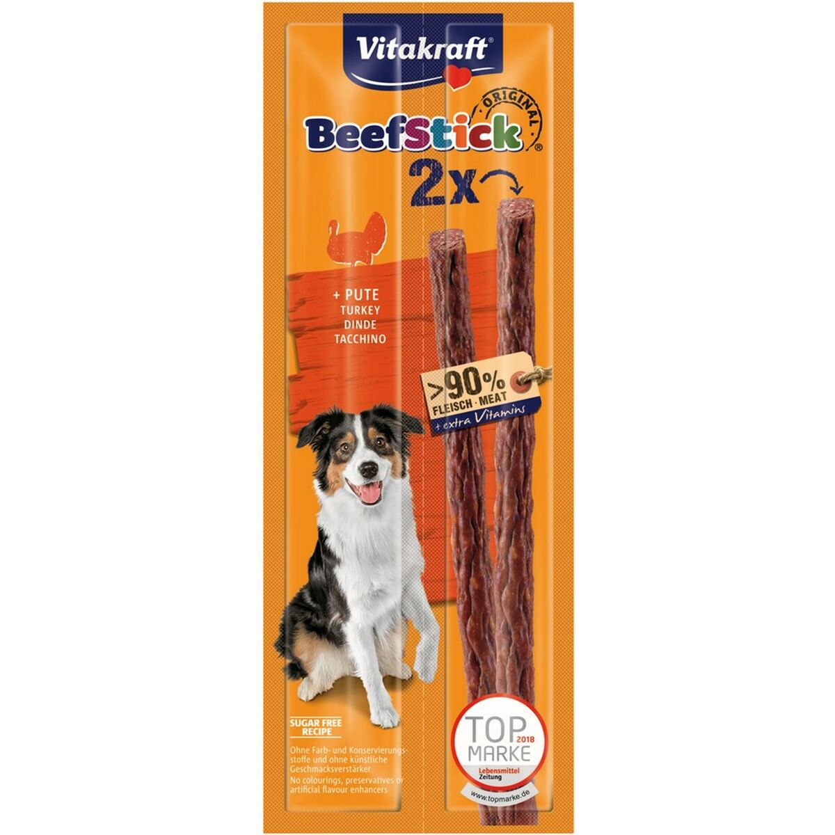 Dog Snack Vitakraft Beef Stick with turkey Beef-0