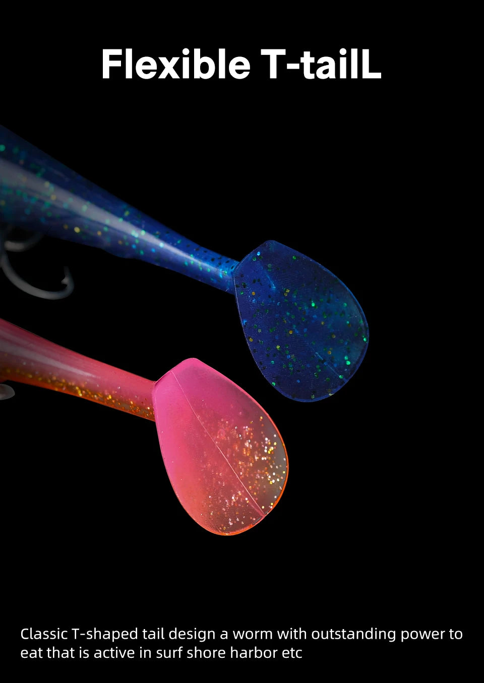 Soft Worm 110mm 35g Ultra Long Casting Fishing Lure For Seabass Flounder Sea Fishing Soft Bait With Jig Hooks