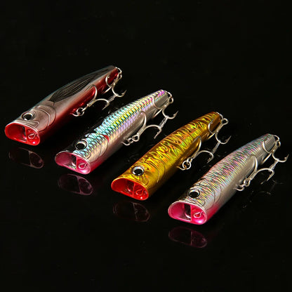 Popper 8.5-30g floating Rock pop Artificial Hard Baits for Bass Perch Pike Fishing Lure
