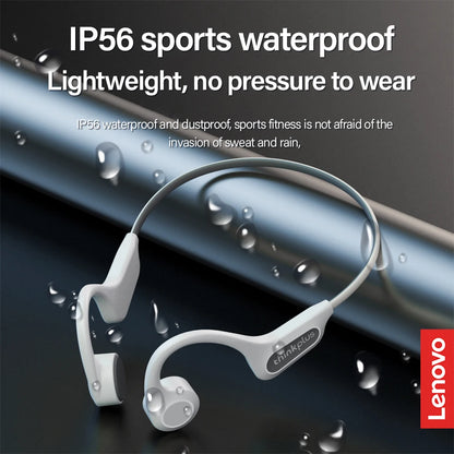 Lenovo X3 Pro Bone Conduction Headphone Bluetooth 5.3 Wireless Headset Waterproof Ear Hook Sports Earphones With Mic