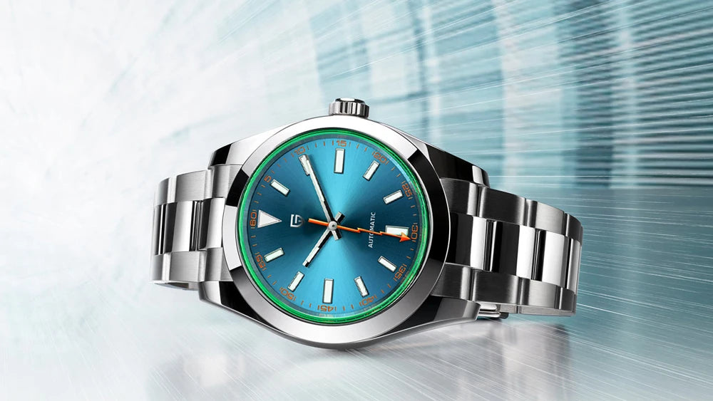 PAGANI New Z-Blue Men's Mechanical Watches Luxury Sapphire Glass Automatic Watch For Men NH35A Stainless steel Clock