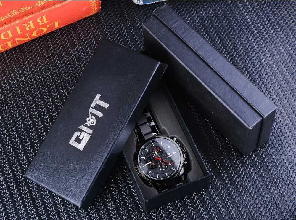 Forsining Three Dial Calendar Stainless Steel Men Mechanical Automatic Wrist Watches Top Brand Luxury Military Sport Male Clock