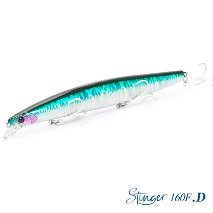 Floating Minnow Fishing Lure STINGER 163mm 31g Long Casting Artificial Seabass Saltwater Large Hard Baits