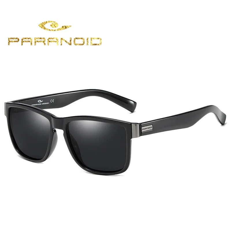 Cycling Fishing Sunglasses Men's HD Polarized Driving Sunglasses Wholesale P1518 Paranoid Hot Sale Sports Sport Glasses Men PC