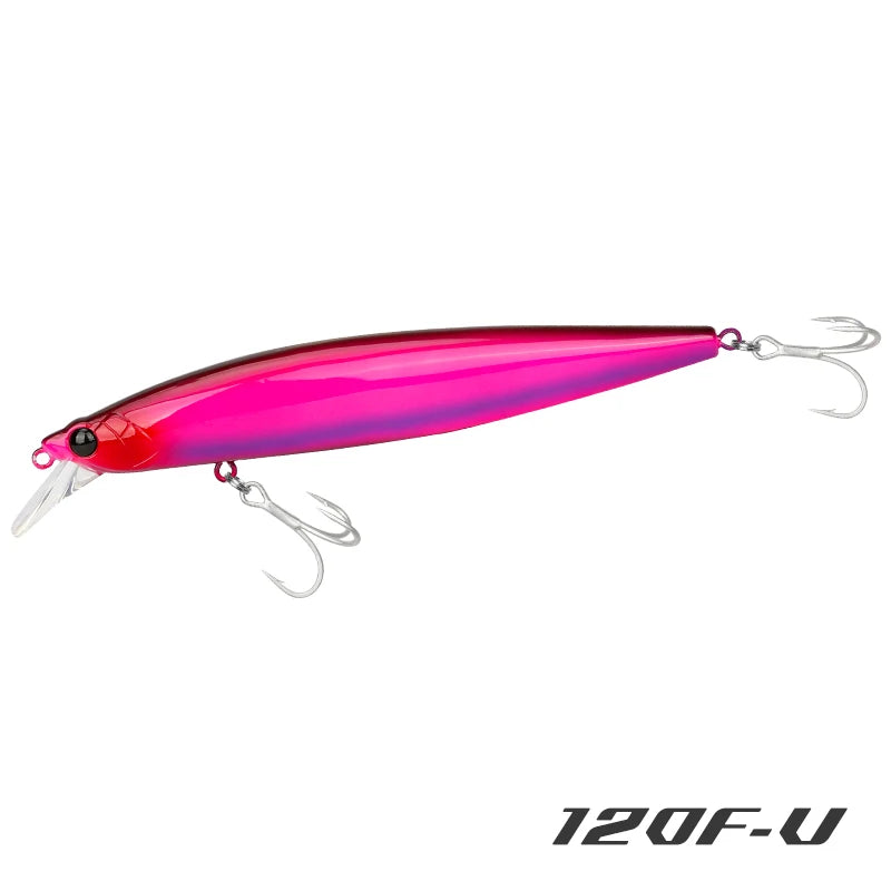 120F Ultra-long Casting Floating Saltwater Minnow 120mm 19g  Weight Artificial Bait