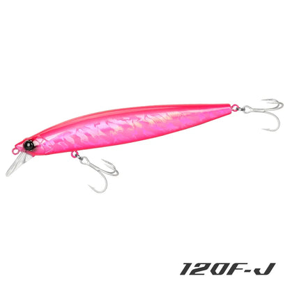 120F Ultra-long Casting Floating Saltwater Minnow 120mm 19g  Weight Artificial Bait