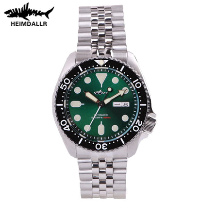 HEIMDALLR Sharkey SKX007 Vintage Diver Watch Mechanical Men Watches 200M Sapphire crystal Luminous NH36 Automatic Movement watch