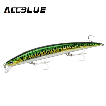 Sinking Minnow Longcast Jerkbait Fishing Lure 145mm 22G Off Shore Saltwater Sea Bass Artificial Bait Tackle