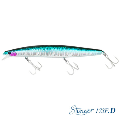Ultra-long Casting Floating Minnow 173mm 37.5g Saltwater Fishing Lure STINGER Artificial Large Hard Baits