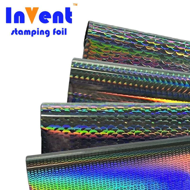 Holographic Laser Fish Scales PET Material Heat Transfer Foil for Fishing Lures Stamping Foil