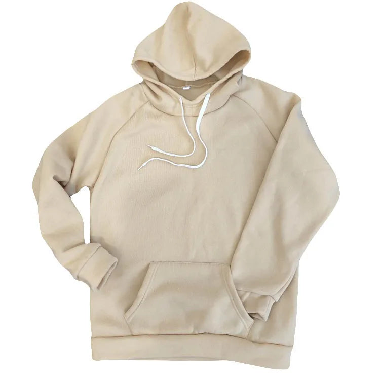 Hot Sale Fashion Women 2 Piece Set Hooded Tops + Pants Solid Winter Fleece Tracksuit Sweatshirt Sweater Hoodies Suits