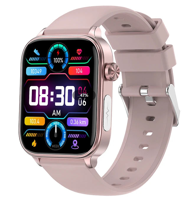 New Health Smart Watch ET570 1.96 Inch Full Touch Screen Heart Rate Blood Pressure IP68 Waterproof Monitoring Smartwatch