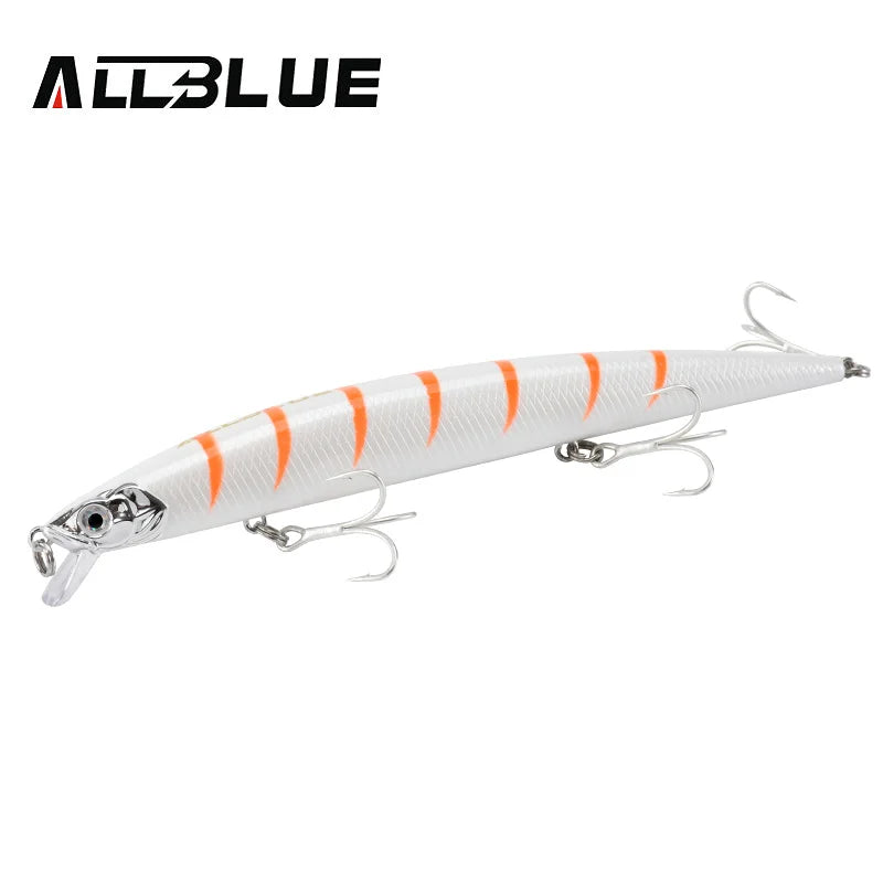 Sinking Minnow Longcast Jerkbait Fishing Lure 145mm 22G Off Shore Saltwater Sea Bass Artificial Bait Tackle
