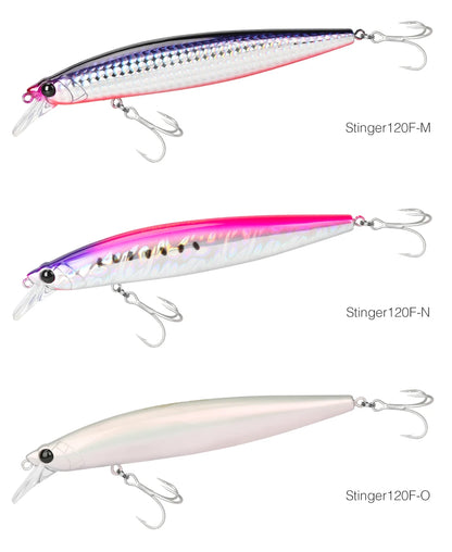 120F Ultra-long Casting Floating Saltwater Minnow 120mm 19g  Weight Artificial Bait