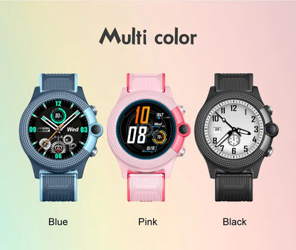 Child Smart Watch GPS SOS Call LBS WiFi Location Video Call Fashion Designs-IP67 Compass Calendar-Smartwatch for Kids4G