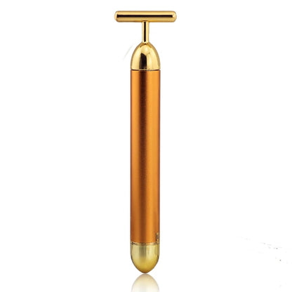 7 Days 24K Gold Roller for Glowing Skin Stainless Steel Korean Beauty Expert Approved for Tightening & Radiance