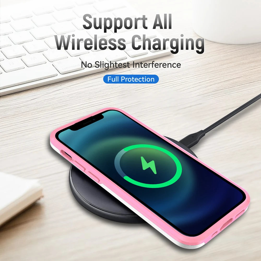 Heavy Duty Hybrid Armor Phone Case For iPhone 17 Air 16 15 13 11 14 Plus 12 Pro MAX Drop Protection Shockproof Hard Cover