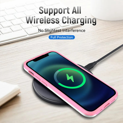 Heavy Duty Hybrid Armor Phone Case For iPhone 17 Air 16 15 13 11 14 Plus 12 Pro MAX Drop Protection Shockproof Hard Cover