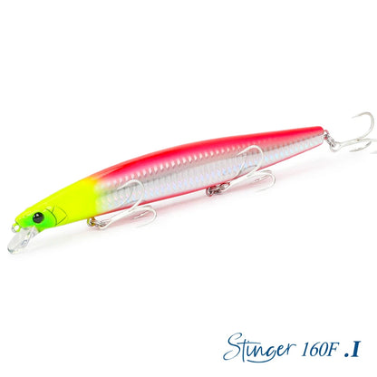 Floating Minnow Fishing Lure STINGER 163mm 31g Long Casting Artificial Seabass Saltwater Large Hard Baits