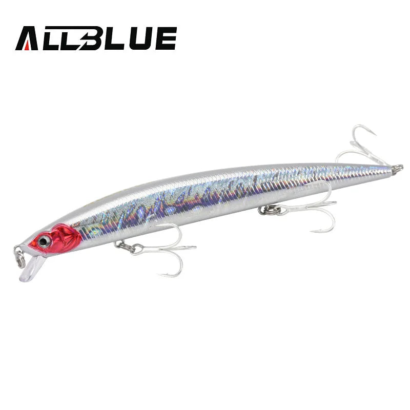 Sinking Minnow Longcast Jerkbait Fishing Lure 145mm 22G Off Shore Saltwater Sea Bass Artificial Bait Tackle