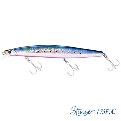 Ultra-long Casting Floating Minnow 173mm 37.5g Saltwater Fishing Lure STINGER Artificial Large Hard Baits