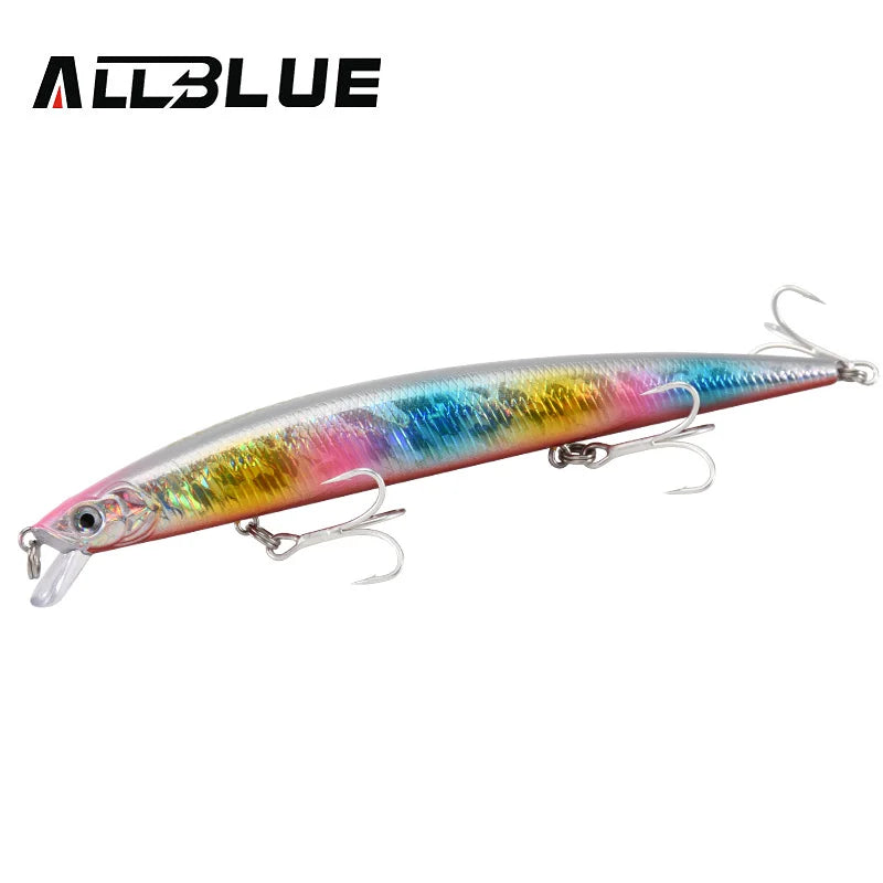 Sinking Minnow Longcast Jerkbait Fishing Lure 145mm 22G Off Shore Saltwater Sea Bass Artificial Bait Tackle
