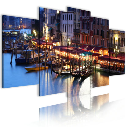 Painting Oil Wall Picture Canvas Print Forest Custom 5 Panel Natural Scenery Chinese Decoration Home Art