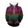 New Designer Sell Polynesian New Made Clothing Wholesale to Tribal  Print Poleron Mujer Hoodie Oversize Hoodies for Women