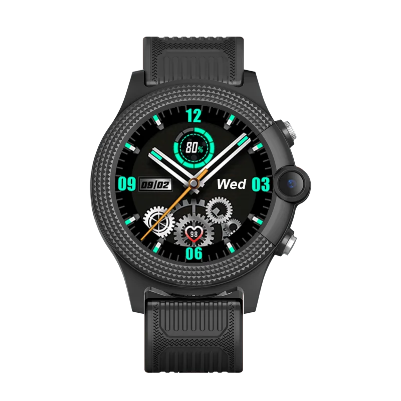 Factory Price Circle Smart Watch GPS+LBS+WiFi Location 1.28 Inch Touch Screen Video Calling Smart Watch for Boys and Girls