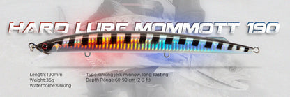 Floating Minnow Fishing Lure 120mm20g/145mm27g Flash Flake Wobbler Silent Assassin Floating Hard Bait For Pike Bass