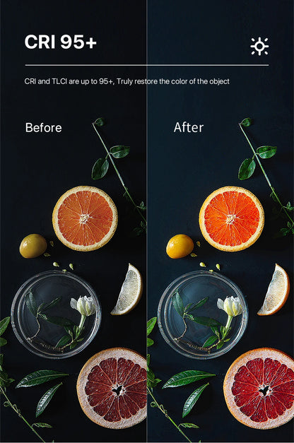 Led Video Light 3200-6500K With Diffuser RGB Effect Camera Light Vlog Fill Light Photography Lighting Studio Lamp