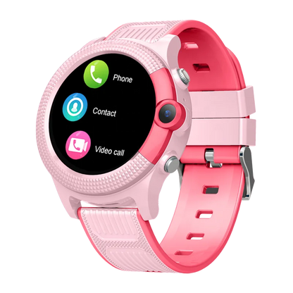 Factory Price Circle Smart Watch GPS+LBS+WiFi Location 1.28 Inch Touch Screen Video Calling Smart Watch for Boys and Girls
