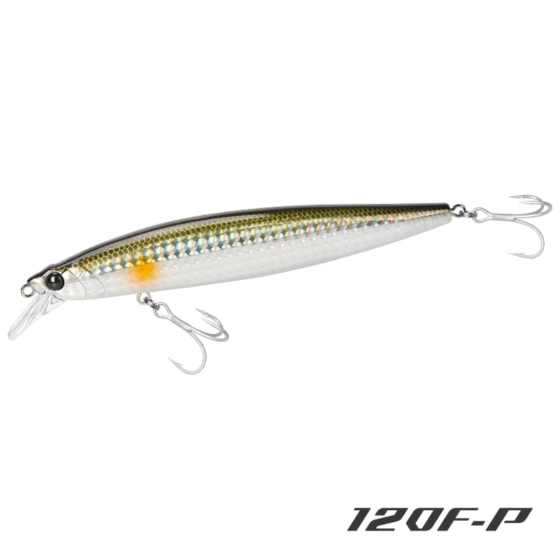 120F Ultra-long Casting Floating Saltwater Minnow 120mm 19g  Weight Artificial Bait