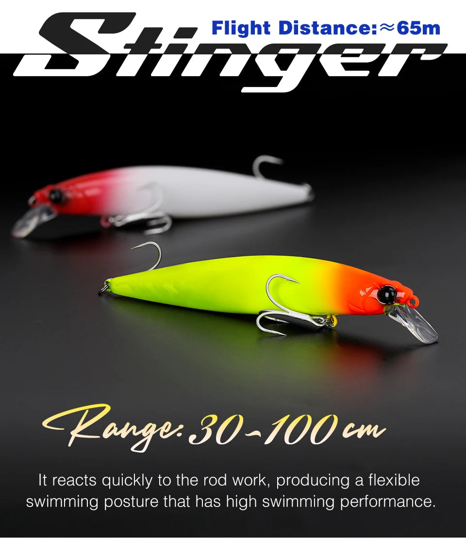 120F Ultra-long Casting Floating Saltwater Minnow 120mm 19g  Weight Artificial Bait