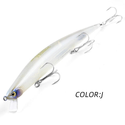 Minnow  Artificial Bait Tackle 175mm 27.7g quality fishing lures hard bait flaoting