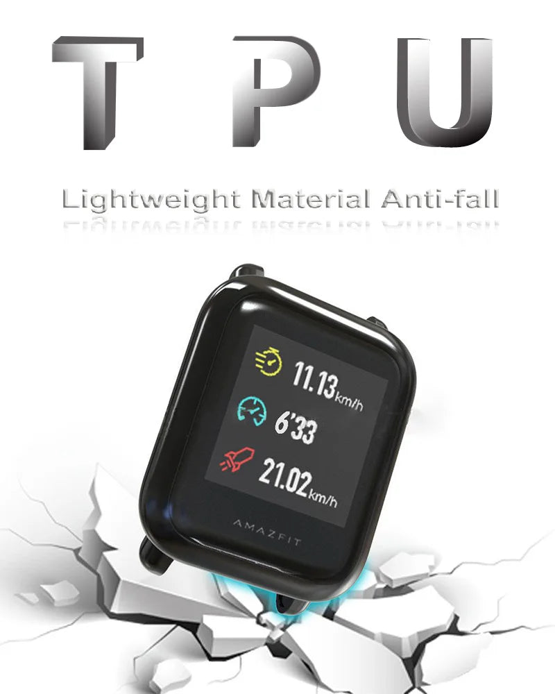 Strap For Amazfit Bip 3 5 S U Lite GTS 2 3 4 Mini Band With Protector Case Metal Bracelet Screen For Watchband Accessories