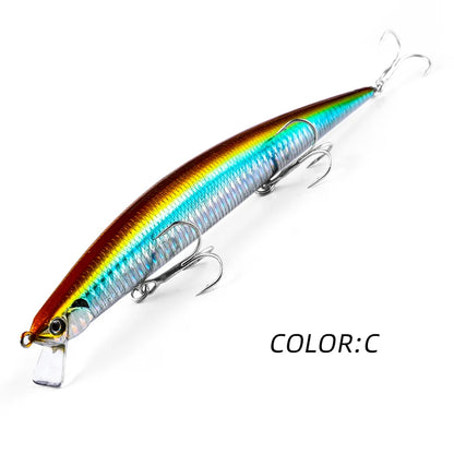 Minnow  Artificial Bait Tackle 175mm 27.7g quality fishing lures hard bait flaoting
