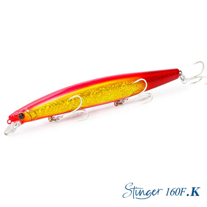 Floating Minnow Fishing Lure STINGER 163mm 31g Long Casting Artificial Seabass Saltwater Large Hard Baits