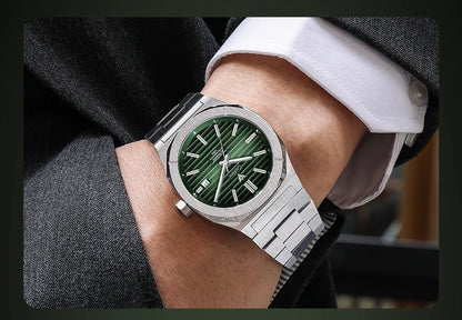 CADISEN Diver Watch Retro Luxury Sapphire MIYOTA 8215 German Designer Men Automatic Mechanical Watches 10Bar Waterproof Luminous