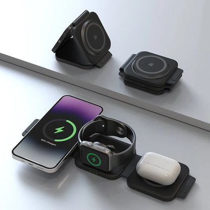 Wireless Charger Hot Sale ABS Light Holder for Travel Phone Table Z06