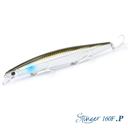 Floating Minnow Fishing Lure DW110 STINGER 163mm 31g Sea Fishing Hard Bait Piura Seabass Baits