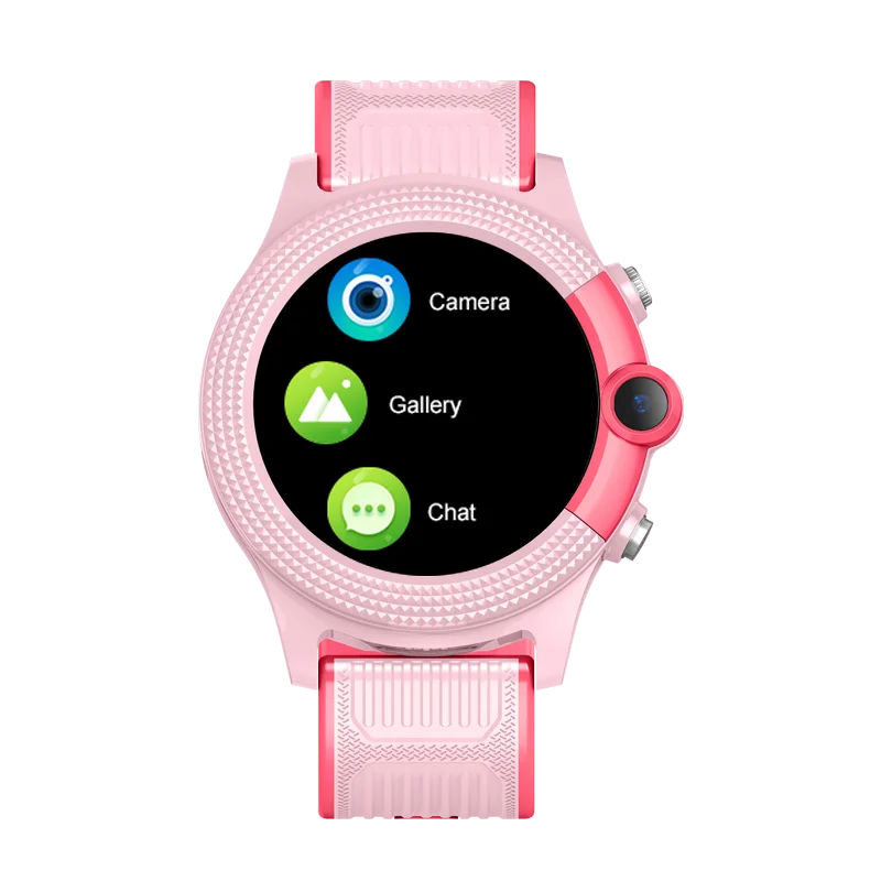 Factory Price Circle Smart Watch GPS+LBS+WiFi Location 1.28 Inch Touch Screen Video Calling Smart Watch for Boys and Girls