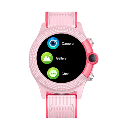 Factory Price Circle Smart Watch GPS+LBS+WiFi Location 1.28 Inch Touch Screen Video Calling Smart Watch for Boys and Girls