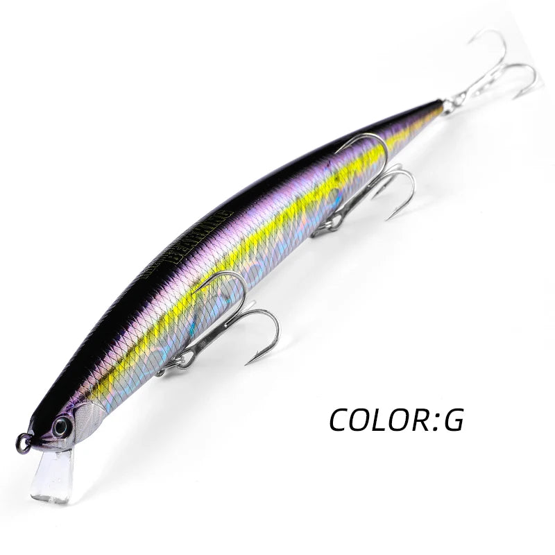 Minnow  Artificial Bait Tackle 175mm 27.7g quality fishing lures hard bait flaoting