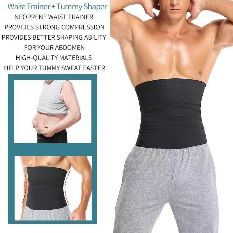 Wrapping thin waist and abdominal band for exercise, fitness, elastic bandage for yoga training, waist tightening